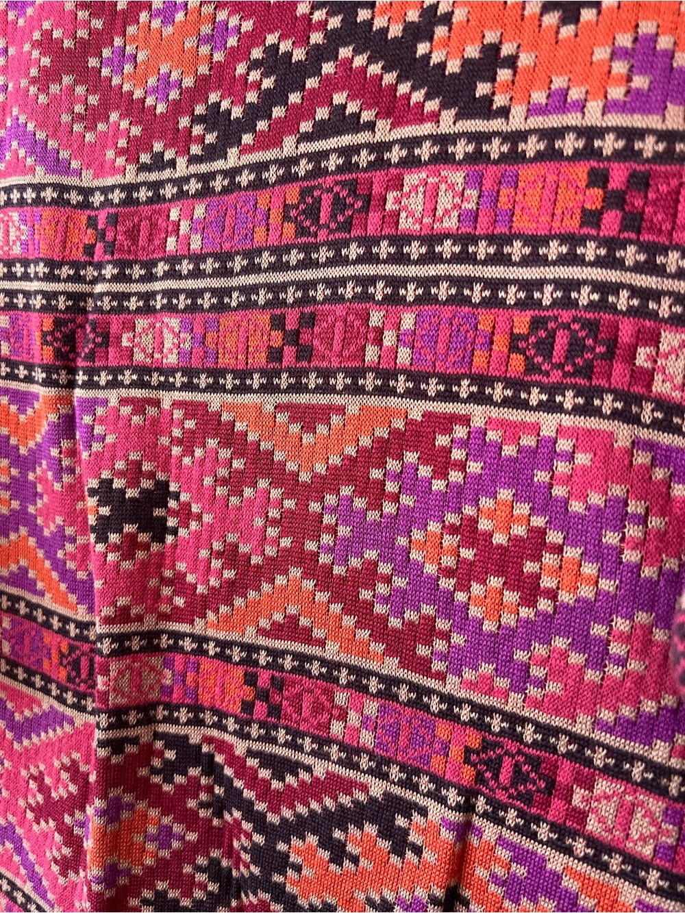 Peruvian Connection Sweater Dress Pink R - Picture 6 of 7